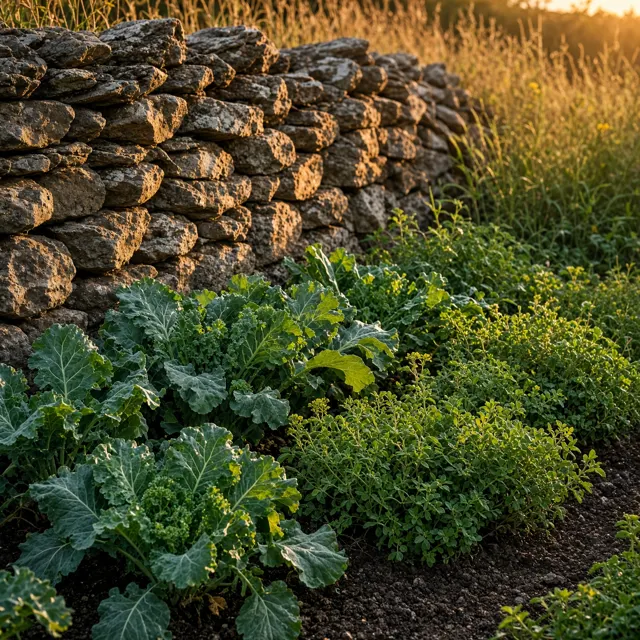 The wall garden.